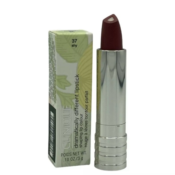Clinique Dramatically Different Lipstick in 10 Shy lot of 2 tubes full Size New - Picture 2 of 5